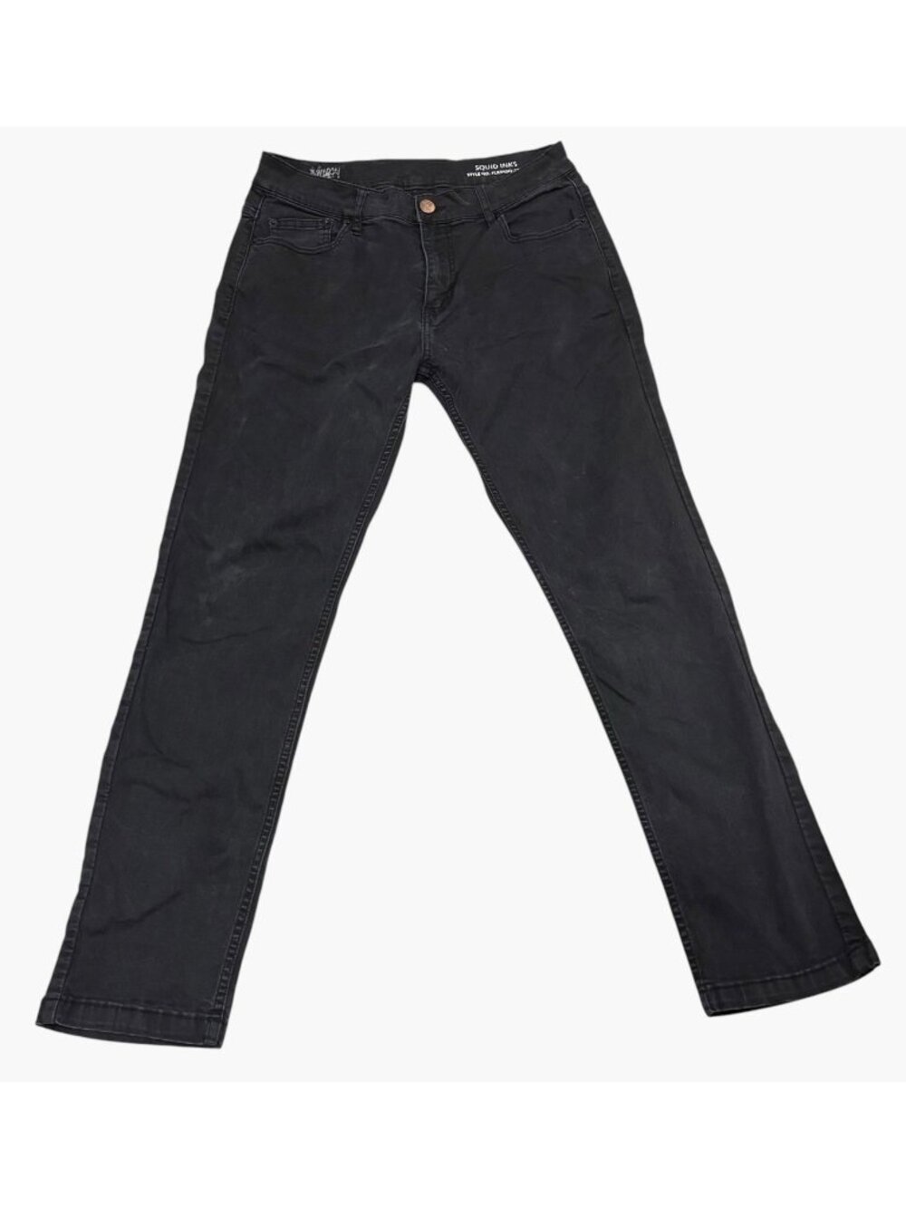 Mugsy Squid Inks Jeans Men's Size 32 x 30 Black Denim Stretch FLX3NSQ
